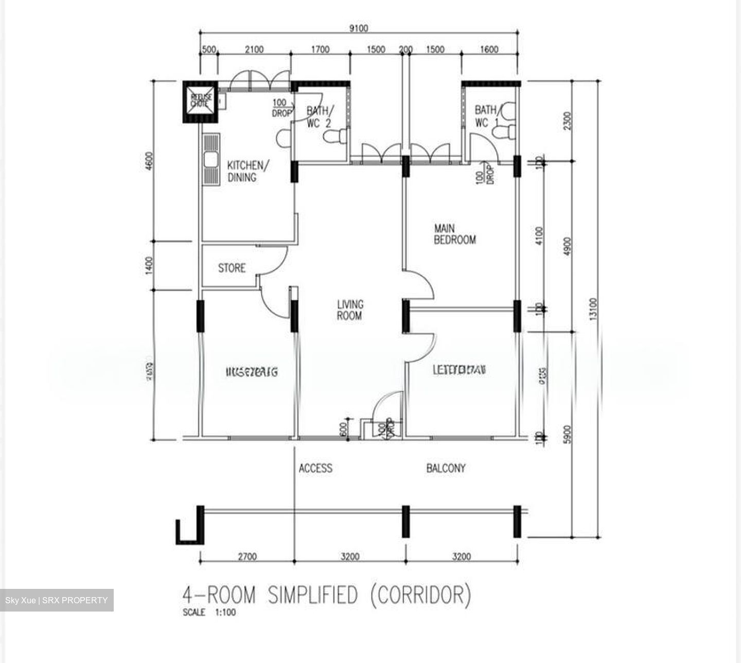 Blk 113 Chong Pang Vale (Yishun), HDB 4 Rooms #525619191